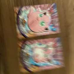 Pokemon Topps NM 39 Jigglypuff And 40 Wigglytuff. Rare Vintage Pokemon Cards - Image 1