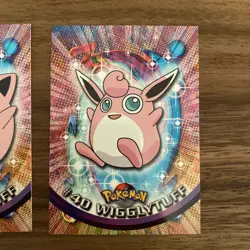 Pokemon Topps NM 39 Jigglypuff And 40 Wigglytuff. Rare Vintage Pokemon Cards - Image 3