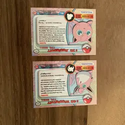 Pokemon Topps NM 39 Jigglypuff And 40 Wigglytuff. Rare Vintage Pokemon Cards - Image 4