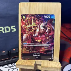 OP02-099 Sakazuki Alternate Art SR One Piece TCG English Card - Image 2