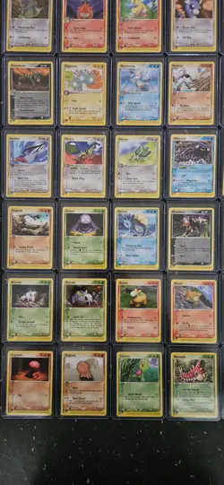 complete non holo w/rares ex dragon Ereader set pokemon card lot LP/NM - Image 5