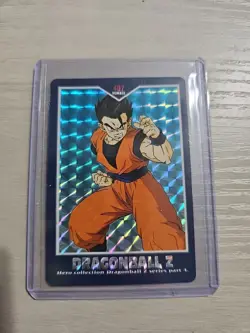 Dragonball Z Gohan #407 Prism Foil Hero Collection Card Series 4 LP - Image 1