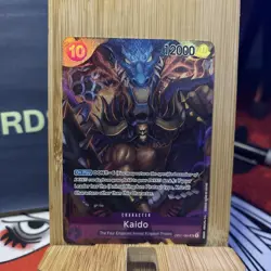 OP01-094 Kaido SR Alternate Art One Piece TCG English Card - Image 2