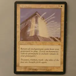 Magic: The Gathering Replenish Sorcery Card Urza's Destiny 1999 Jim Nelson - Image 1