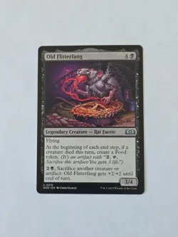 Magic The Gathering Old Flitterfang 0316 Wilds of Eldraine 2023 MTG - Image 1