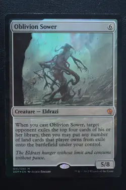 Magic The Gathering MTG OBLIVION SOWER FOIL Duel Decks: Zendikar vs. Eldrazi LP - Image 1