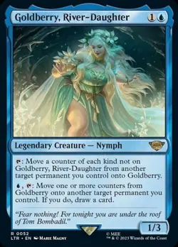 Magic The Gathering MTG GOLDBERRY, RIVER-DAUGHTER The Lord of the Rings NM - Image 1