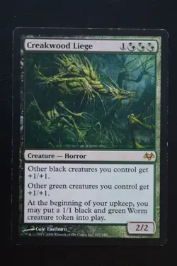 Magic The Gathering MTG CREAKWOOD LIEGE Eventide MP Moderately Played - Image 1