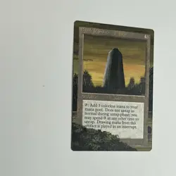 MTG Basalt Monolith altered art hand painted Alter Magic the Gathering Mana Ramp - Image 2
