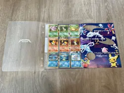 1999 Pokemon Japanese Neo Genesis Series 1 Promo 9-card Set Binder - Image 2