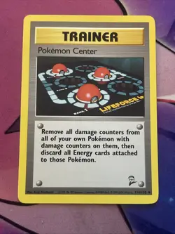 Pokemon Center 114/130 Base Set 2 Pokemon TCG trading card - Image 1