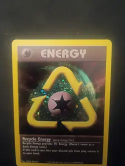 Pokemon WOTC Poke League Promo Holo Rare Lp- Recycle Energy With Swirl - Image 2