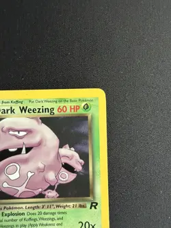 Dark Weezing #31/82 - Pokemon TCG - Team Rocket - Rare - LP - Image 5
