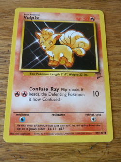 2000 POKEMON BASE SET 2 VULPIX 99/130 (NM) COMMON BASIC - Image 1
