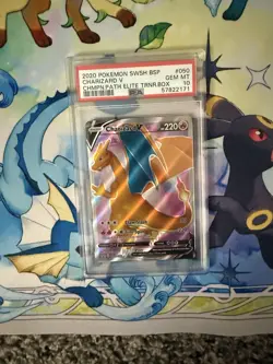 2020 Pokemon Swag BSP Charizard V Champions Path Elite Trainer Box PSA 10 - Image 1
