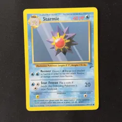 Starmie 94/130 Base Set 2 Pokemon TCG WOTC 2000 English Vintage - Image 1
