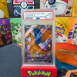 PSA 10 2020 Pokemon Sword & Shield Champion's Path Promo Charizard V SWSH050 - Image 1