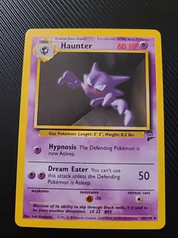 Pokemon TCG - Haunter 43/130 - Base Set 2 Uncommon Vintage WoTC NM - Image 1