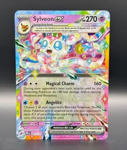 2025 Pokemon Sylveon ex 041/131 Prismatic Evolutions Double Rare - NM - Image 1