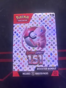 Pokemon TCG Scarlet and Violet 151 Booster Bundle 6 Packs Set SEALED - Image 1