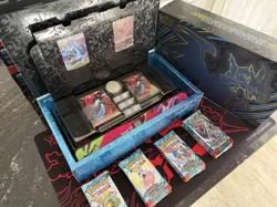 Pokemon Mega Charizard X ex UPC Opened +Promos +18 Journey Together Packs Sealed - Image 1