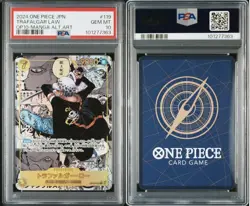 2024 ONE PIECE JAPANESE OP10-ROYAL BLOOD #119 TRAFALGAR LAW MANGA PSA 10 GEM MT - Image 4