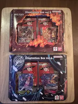 One Piece Illustration Box Vol.5 & Vol.6 Brand New Sealed - Image 1