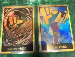 One Piece PRB01 Gold Don Cards “Alabasta” Crocodile And Vivi - Image 1