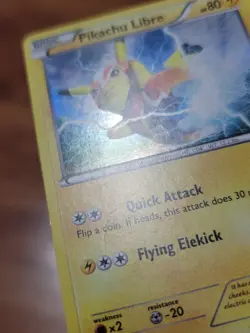 LP! Pokemon TCG Pikachu Libre 30/30 Holo Card - Image 2
