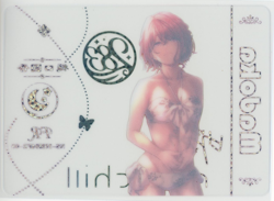 ❤HIGUCHI MADOKA - RAINBOW ACETATE - Goddess Story Anime Waifu Card 10M04 -FR-08 - Image 2