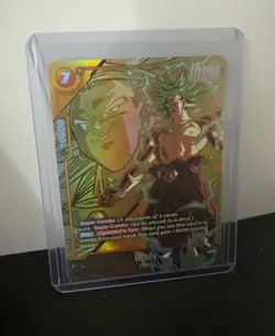 Broly FB08-088 Legendary Alternate Art Saiyan's Pride Dragon Ball Card - Image 2