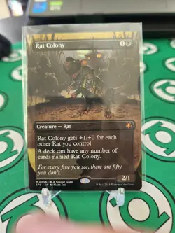 MTG Magic Rat Colony Full Art Bloomburrow - Image 1