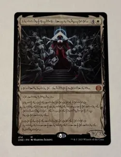 MTG Elesh Norn, Mother of Machines (Phyrexian) - Phyrexia: All Will Be One LP - Image 1