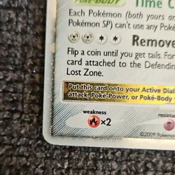 Pokemon TCG Dialga G LV.X Rare Holo Platinum 122/127 2009 120HP - Image 5