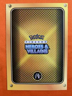 Thor (Pikachu) #E15 - Red Holo - Heros & Villains Flash Edition Pokemon - Image 2