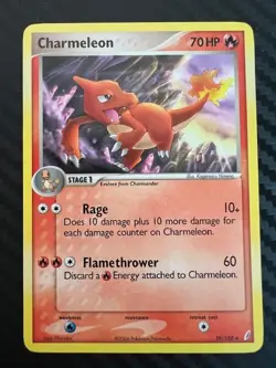 Pokemon TCG Charmeleon 29/100 Crystal Guardians Regular LP - Image 1