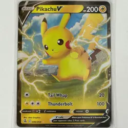 Pikachu V 086/264 Ultra Rare - Pokemon Fusion Strike NM - Image 1