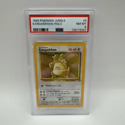 PSA 8 - 1999 POKEMON JUNGLE #5 KANGASKHAN-HOLO - Image 1