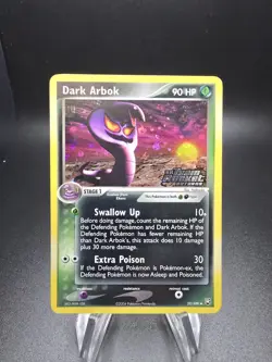 Dark Arbok 29/109 Team Rocket Returns Reverse Holo Stamped Pokemon TCG LP - Image 2