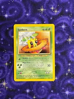 Pokemon TCG Sunkern 78/111 Neo Genesis - NM - Image 1