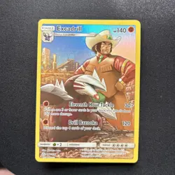 2019 Pokemon Sun & Moon Cosmic Eclipse Excadrill #246/236 Near Mint English - Image 5