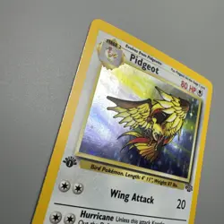 1999 Pokemon TCG Pidgeot Jungle 1st Edition Holo Rare 8/64 Collecti Vintage MP - Image 2