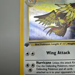 1999 Pokemon TCG Pidgeot Jungle 1st Edition Holo Rare 8/64 Collecti Vintage MP - Image 4