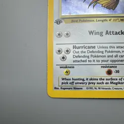 1999 Pokemon TCG Pidgeot Jungle 1st Edition Holo Rare 8/64 Collecti Vintage MP - Image 5