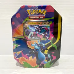 Mega Charizard X EX Tin - Pokemon Mega Evolution - Sealed Box - Image 1