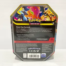 Mega Charizard X EX Tin - Pokemon Mega Evolution - Sealed Box - Image 2