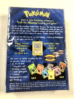 New Sealed 1999 Pokemon 2-Player Starter Set 1st Edition Machamp Vintage 060578 742818060578 - Image 4
