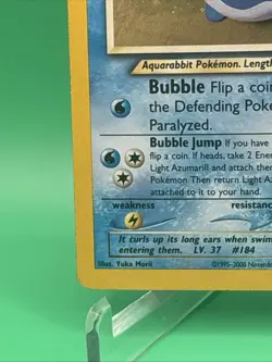 Pokemon WOTC Neo Destiny: Light Azumarill Holo 13/105 - MP - Image 5