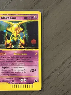 Alakazam H1/H32 Holo Rare Skyridge Pokemon Card TCG - Image 3