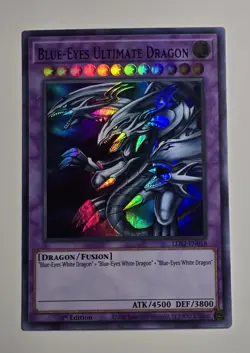Blue-Eyes Ultimate Dragon LDS2-EN018 1st Edition Ultra Rare Yugioh TCG NM/M - Image 1